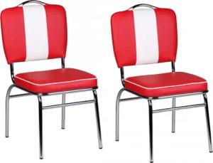 FINEBUY Esszimmerstuhl SuVa2786_2 (2er Set American