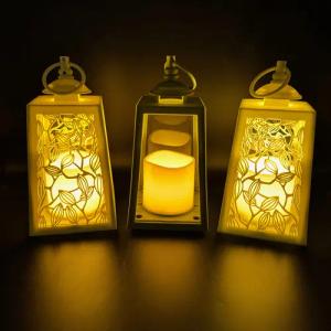 Online-Fuchs LED Laterne 3er Set Deko
