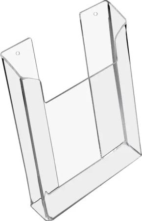 HMF Zeitungsständer Wand Prospekthalter aus Acryl,