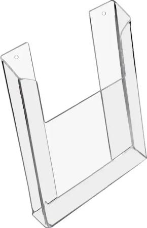 HMF Zeitungsständer Wand Prospekthalter aus Acryl,