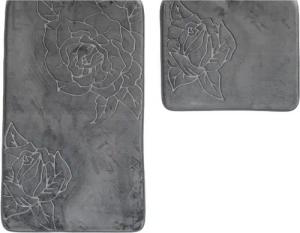 Almina Badematte Premium 2 teiliges Bademattenset