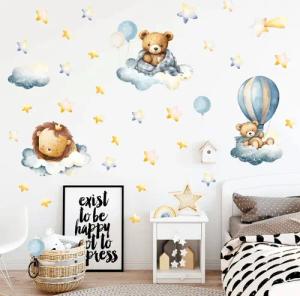 Montegoni Wandtattoo Kinder Wandsticker (Wandsticker mit