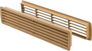 MS Beschläge Lüftungsgitter Kunststoff Türgitter 457x92mm