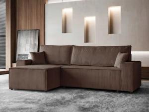 Beautysofa Ecksofa im Cordstoff HEKTOR, mit