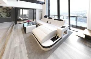 Sofa Dreams Ecksofa Sofa Leder Ledercouch