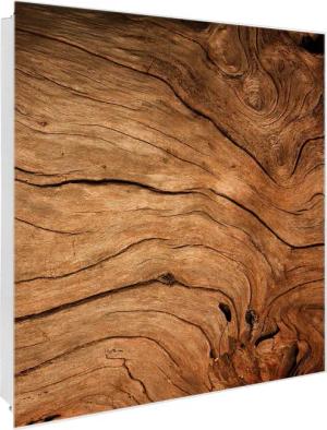 banjado Schlüsselkasten Glas Trockenes Holz (Stahl