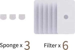 Enabot Wasserspender Rola Wassertank Filter Set,