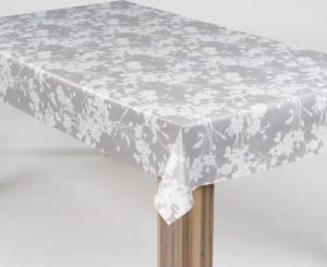 laro Tischdecke laro Wachstuch-Tischdecke Wachstischdecke Blumen