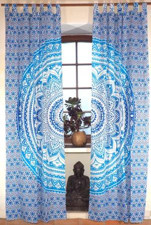 Guru-Shop Vorhang Boho Vorhänge, Gardine (1