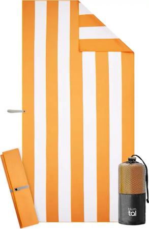 Blumtal Reisehandtuch Strandhandtuch 90x180 cm aus