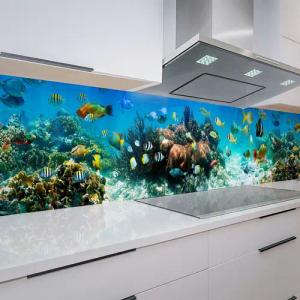 Rodnik Küchenrückwand Unterwasserwelt