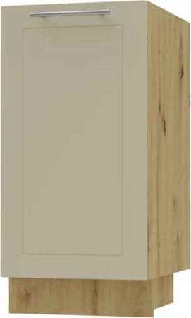 Feldmann-Wohnen Unterschrank Kvantum (1-türig, 1 Fach,