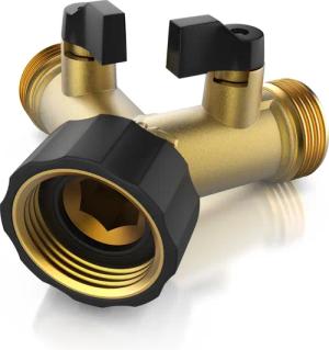 Brandson 2-Wege Verteiler, (1-tlg), Wasserventil 2