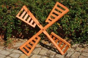 DSH DEKO SHOP HANNUSCH Gartenfigur Windmühlenflügel