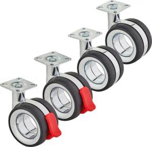 SO-TECH® Möbelrolle Premium Lenkrolle Durchmesser 75