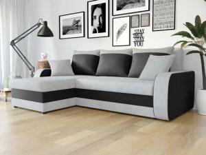 MIRJAN24 Ecksofa Kris Lux, mit Schlaffunktion