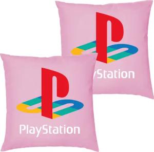 Blondie & Brownie Dekokissen Playstation Spiele