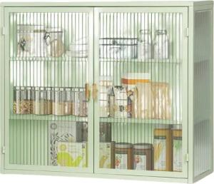 IDEASY Hängeschrank 70cm Hängeschrank, Glastüren Moderner