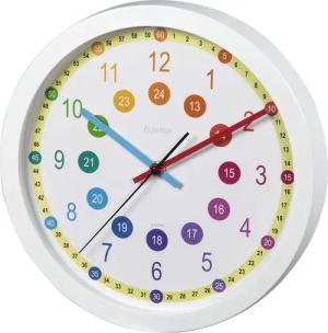 Hama Wanduhr Kinder-Wanduhr "Easy-Learning", Bunt