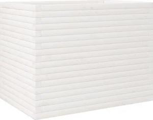 vidaXL Blumentopf Pflanzkübel Weiß 90x60x68,5 cm
