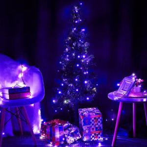 Rosnek LED-Baummantel 20m LED Lichterkette for
