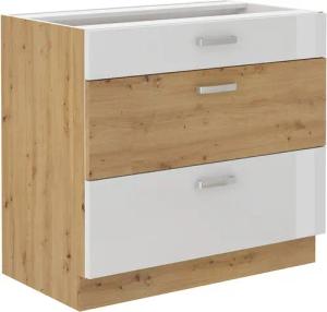 Küchen-Preisbombe Unterschrank 80 cm Eiche Artisan