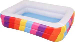SunClub Planschbecken Kinderpool 195x140x47 cm, (Einzelpack,