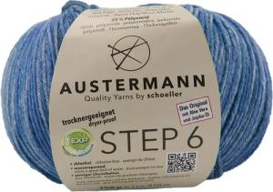 Austermann Step 6-fach Color Kuchenknäuel Häkelwolle,