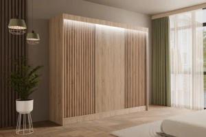 ALTDECOR Schiebetürenschrank VILANv2 (Kleiderschrank Garderobenschrank mit