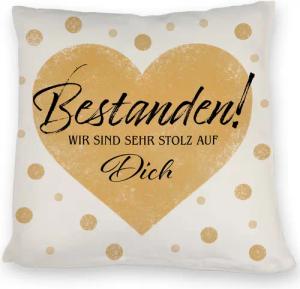 speecheese Dekokissen Bestanden Kissen mit Spruch