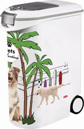 Curver Futterbehälter 253751, Kunststoff, PetLife Futtervorratsbehälter