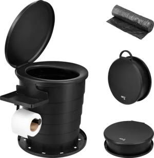 NILS CAMP Campingtoilette Reisetoilette klappbare Toilette