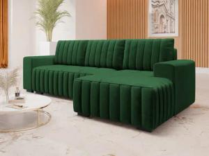 MIRJAN24 Ecksofa Hugo, mit Bettkasten und