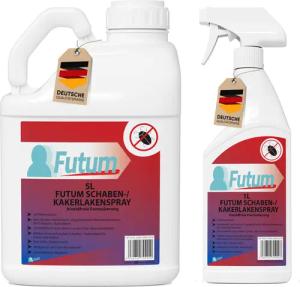 FUTUM Insektenspray Kakerlaken Spray Schaben Spray