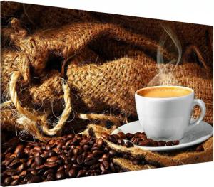 Bilderdepot24 Magnettafel Küche braun Kaffee am