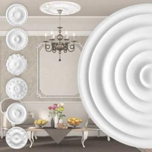 marbet design Wanddekoobjekt R-01 (Stuckrosette aus