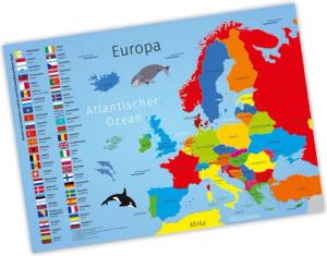 nikima Poster Europa, Europa, Kinder Lernposter