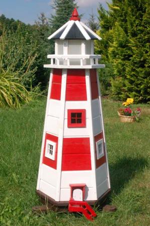 DSH DEKO SHOP HANNUSCH Gartenfigur Leuchtturm