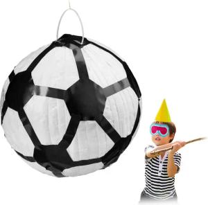 relaxdays Papierdekoration Pinata Fußball