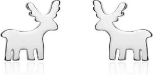 Unique Paar Ohrstecker 925er Silber Ohrstecker Rentiere für Damen von Unique