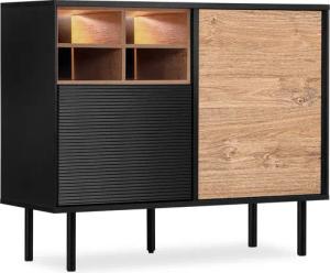 KONSIMO® Kommode LOFTY Türkommode, Sideboard, Loft-Stil,