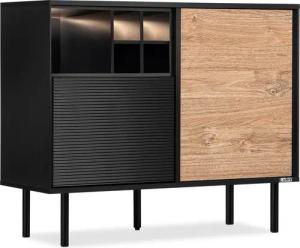 KONSIMO® Kommode LOFTY Türkommode, Sideboard, Loft-Stil,