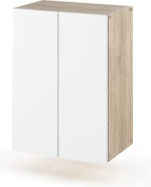 KOSETO Wandhängeschrank Badezimmerschrank mit 2 Einlegeböden