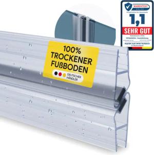 tktrading24 Duschdichtung PVC Ersatzdichtung Duschkabine TYP-8
