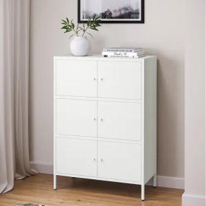 skølm. Kommode Atriona, weiß, aus Stahl,