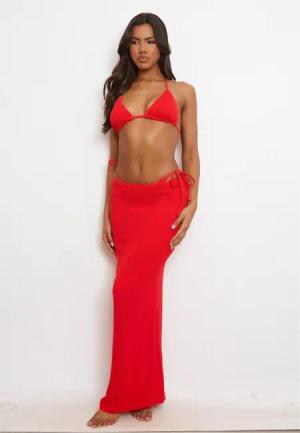 Moda Minx Sommerrock Scrunch Long (1-tlg)