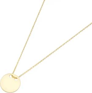Luigi Merano Goldkette kleines Plättchen, Gold