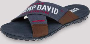 CAMP DAVID Pantolette mit Stickerei