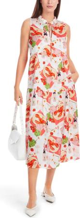 Marc Cain Sommerkleid "Summer Flash Strawberry"
