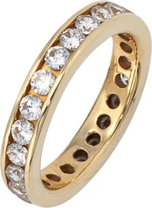 JOBO Memoirering, 333 Gold mit Zirkonia